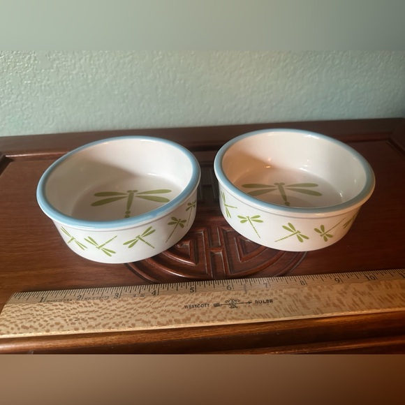 Castlemere ceramic bowls- dragonfly - Picture 2 of 3